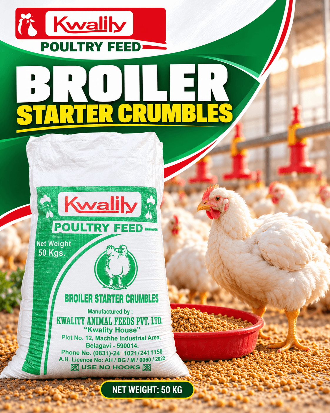 BROILER STARTER CRUMBLES
