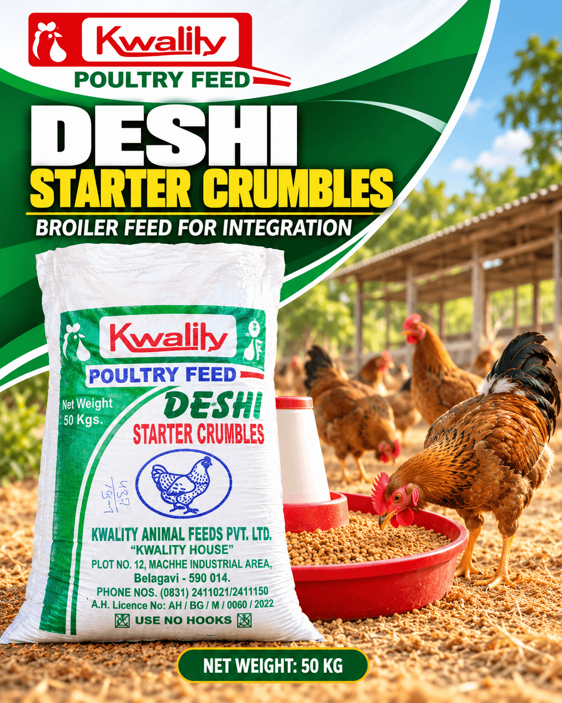 DESHI STARTER CRUMBLES INTIGRATION