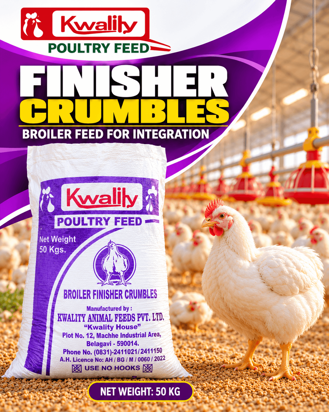 FINISHER CRUMBLES INTIGRATION
