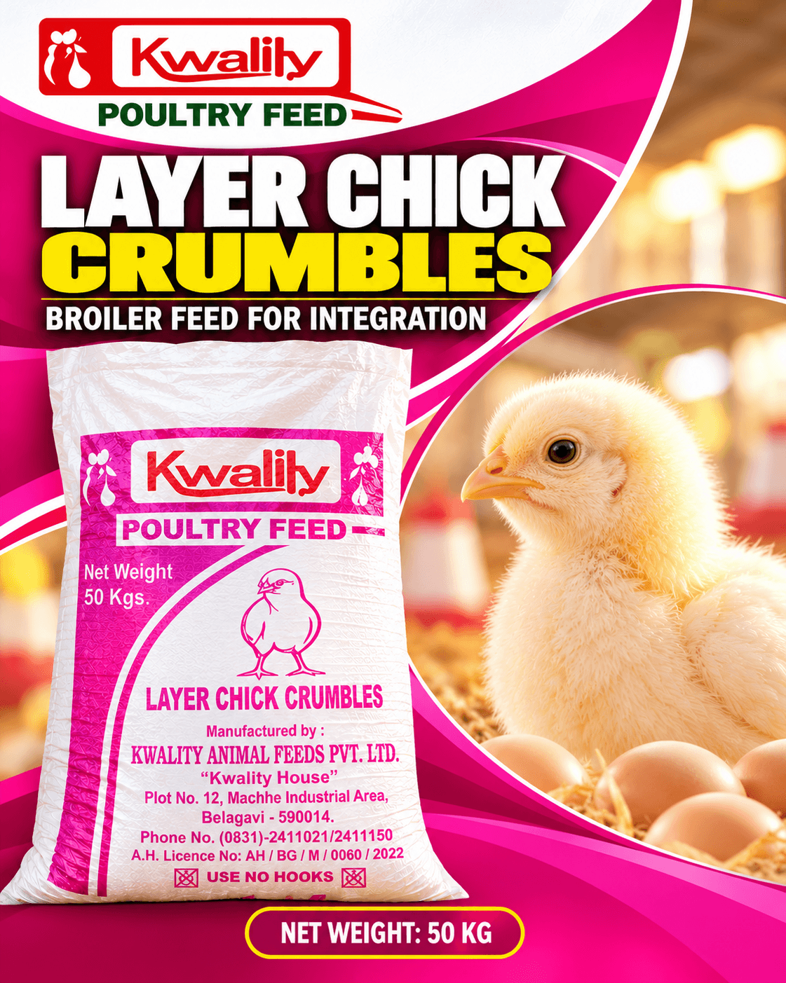 LAYER CHICK CRUMBLES